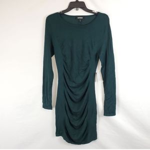 Express, Bodycon dress, like brand new, XS, Deep Green